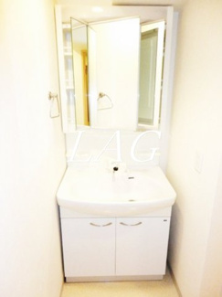 【洗面所】 | 銀座レジデンス参番館 | 洗面台です。