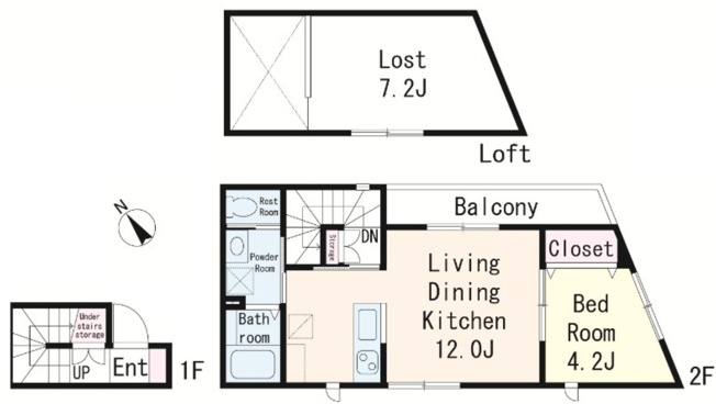 【間取り】 | （仮称）中野区新井2丁目PJ