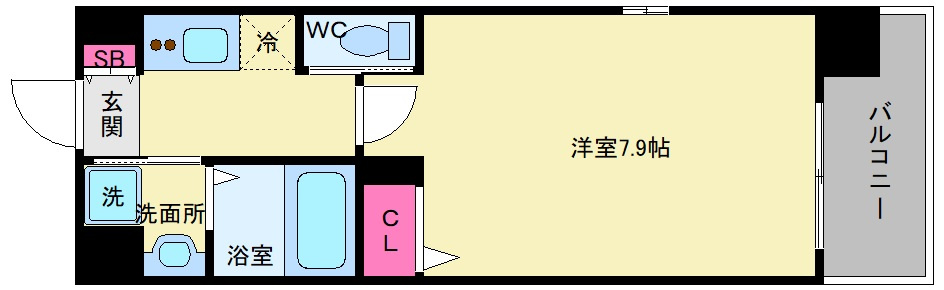 LIVIAZ NAMBA RENOMの間取り|LIVIAZ NAMBA RENOM　間取り