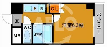 VERGER ZENSHINの間取り|ヴェルジュゼンシン　間取り