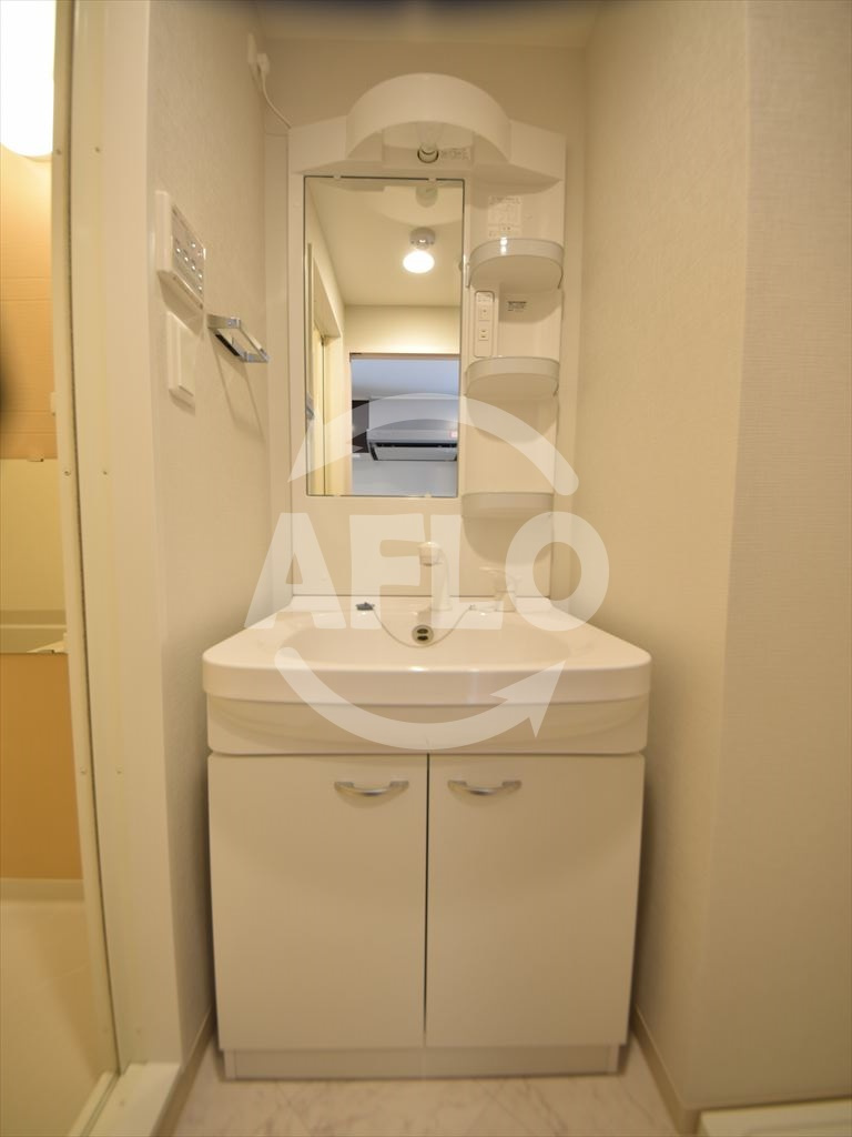 S-FORT難波西の独立洗面台|エグゼ難波西Ⅲ　独立洗面台