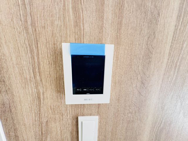 葛飾区西水元４丁目新築戸建【幸田小学校：10分】のセキュリティ|来客時も安心のTVモニター付きインターフォン