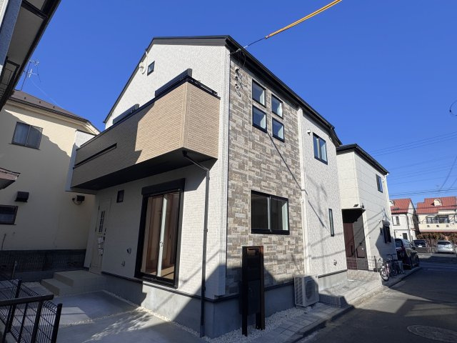 葛飾区西水元４丁目新築戸建【幸田小学校：10分】の外観|完成済み内覧可能です！！