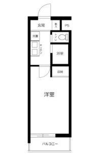 【間取り】 | スカイコート神田 | 間取りです。