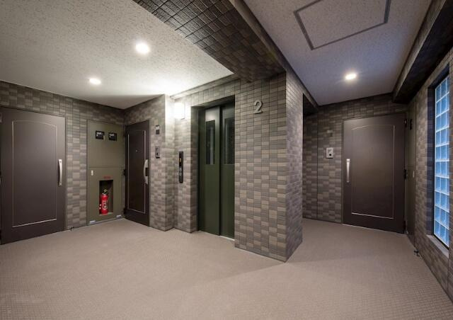 ルーブル両国弐番館のロビー|エレベーター 