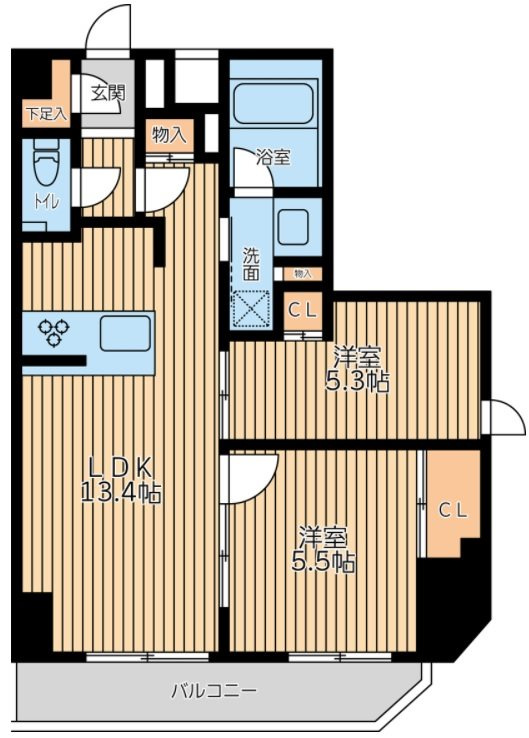 City Lux Yokohamaの間取り