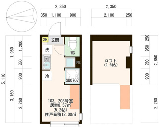 【間取り】 | ハーモニーテラス浮間Ⅲ | 間取り図！
