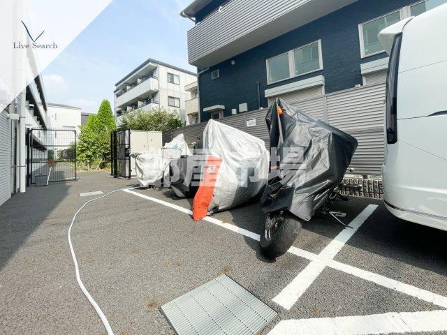 プレセダンヒルズ向島EASTのその他共用部分|バイク置場