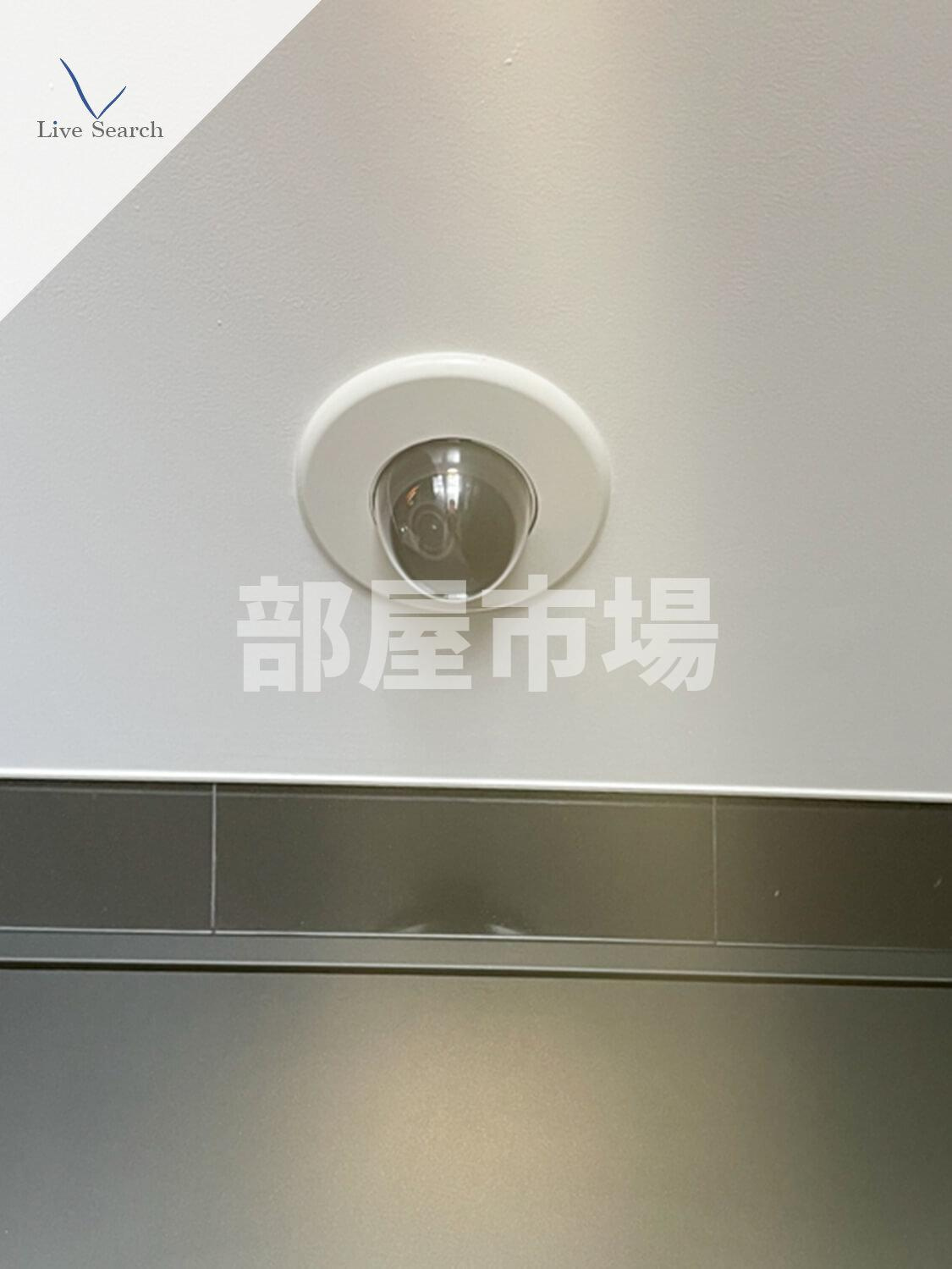 プレセダンヒルズ向島EASTのセキュリティ|防犯カメラ