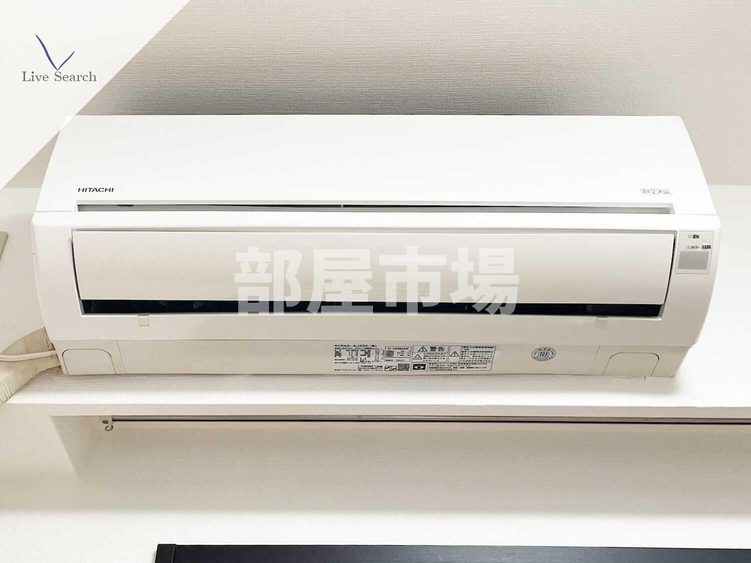 クリオ文京本駒込の居間・リビング|エアコン