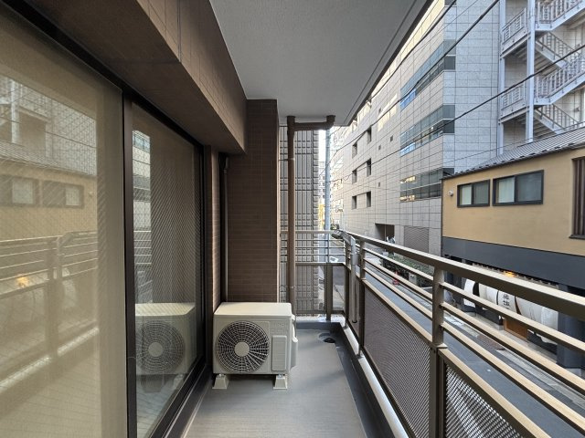 プレジール日本橋人形町のバルコニー