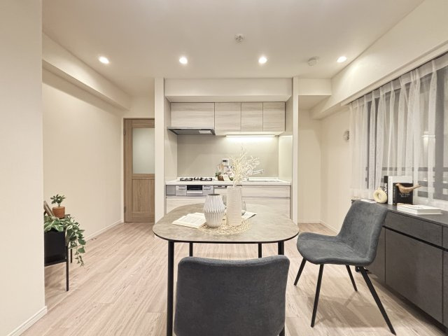 プレジール日本橋人形町の居間・リビング