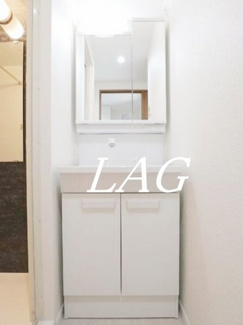 【洗面所】 | アリロッセ新鎌ヶ谷 | 独立洗面台です。