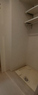 ヴィラ　フェリシア　小台橋の設備|洗濯機置場