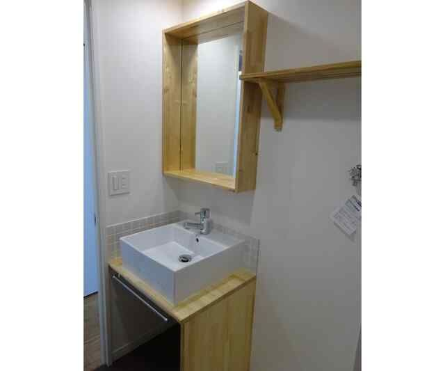 千石柳澤マンションの洗面所