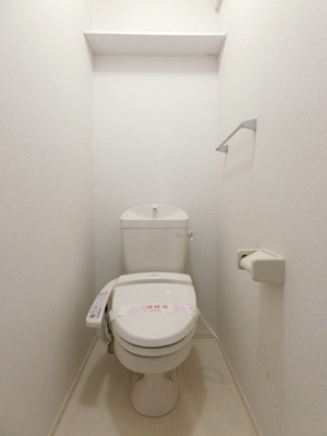 ゆったりスペースのトイレ♪