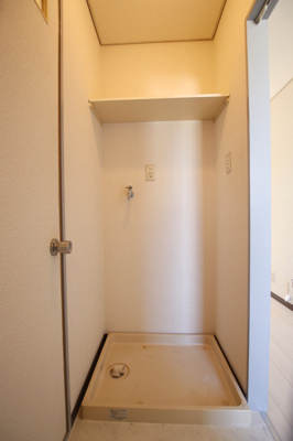 室内洗濯機置き場