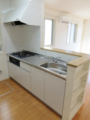 人気のカウンターキッチン