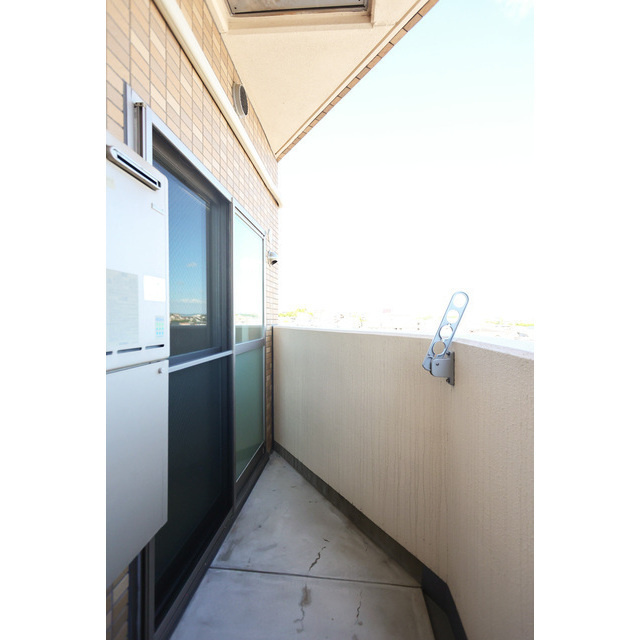 第6アローズ緑地公園のバルコニー