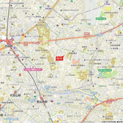 【地図】 | ウヴラージュ広尾