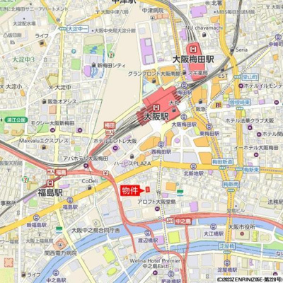 【地図】 | 堂島ザ・レジデンスマークタワー