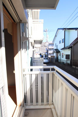 南向き　バルコニー