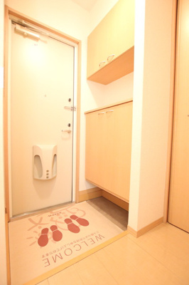 下駄箱あり　玄関