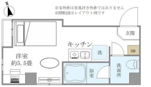 ソレイユ　アンの間取り