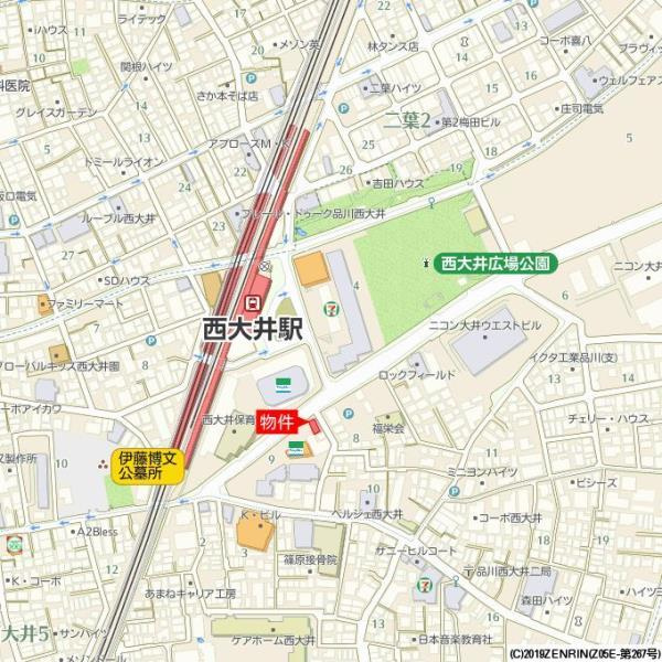 ハウスタカの地図