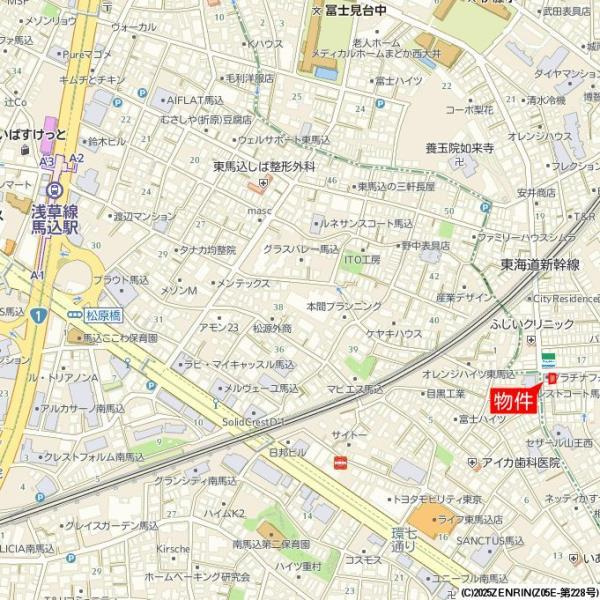 ソフィアＭＫの地図