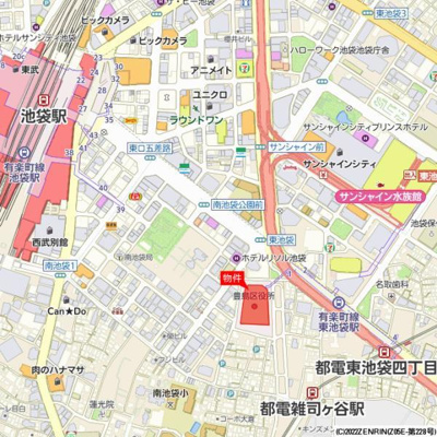 【地図】 | ＢｒｉｌｌｉａＴｏｗｅｒ池袋