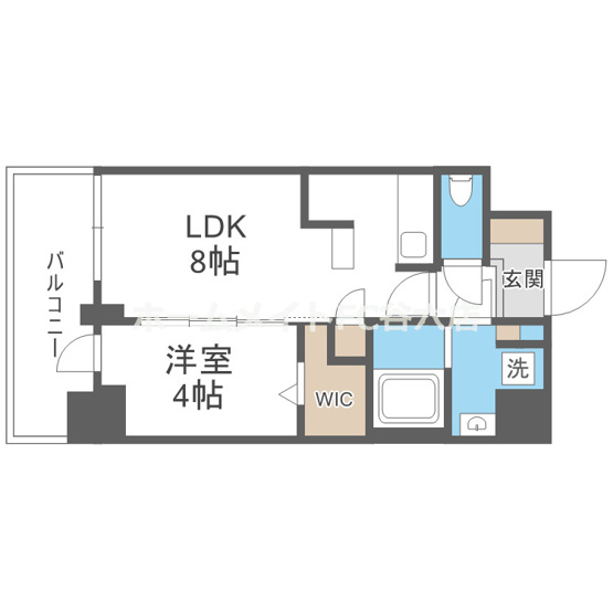 【間取り】 | プランドール新北野
