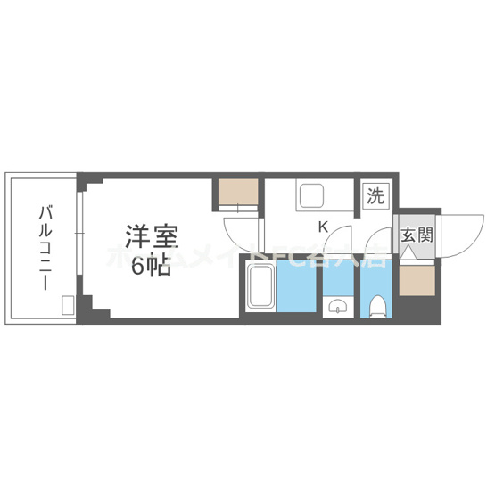 【間取り】 | プランドール新北野