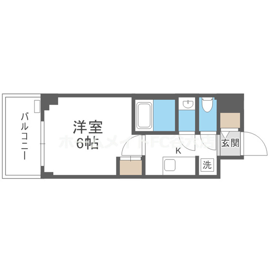 【間取り】 | プランドール新北野