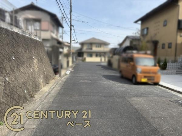奈良市秋篠町 ／新築一戸建の前面道路含む現地写真|■現地撮影写真■お気軽にお問い合わせください！