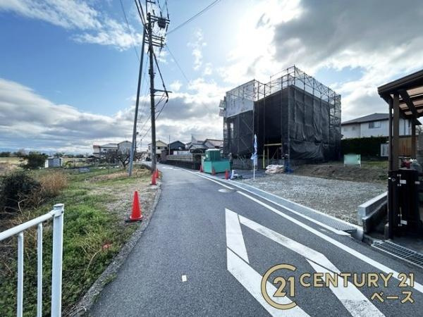 大和郡山市額田部北町の売地の前面道路含む現地写真|■現地撮影写真■