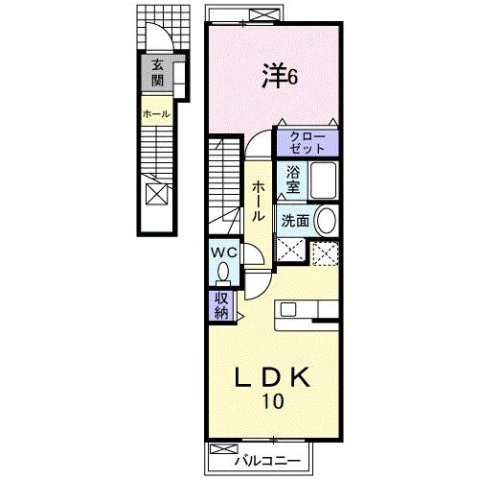 【間取り】 | フルーブ・レゾネートＢ