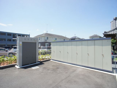 【設備】 | Ｅｌｅｇａｎｔ（エレガント） | うれしい外物置が付いています♪