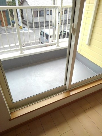 ソレイユ友Ｂ棟のバルコニー