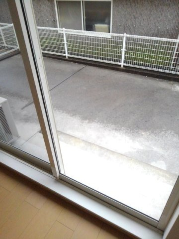 ひまわりＢのバルコニー