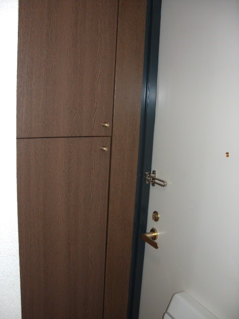 マーブルクレスト五軒家の玄関|玄関収納です☆スリムタイプでスッキリだね♪