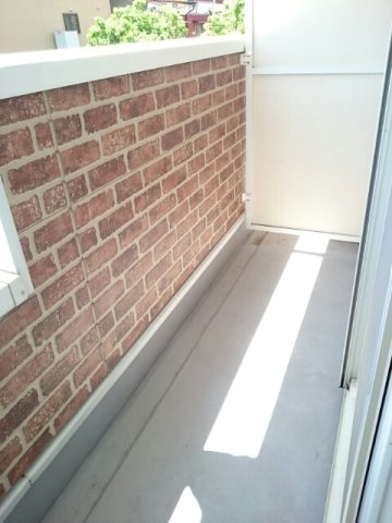 ロイヤルパーク　Ａのバルコニー