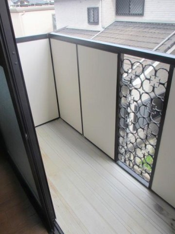 サニ－紫原Ⅰのバルコニー