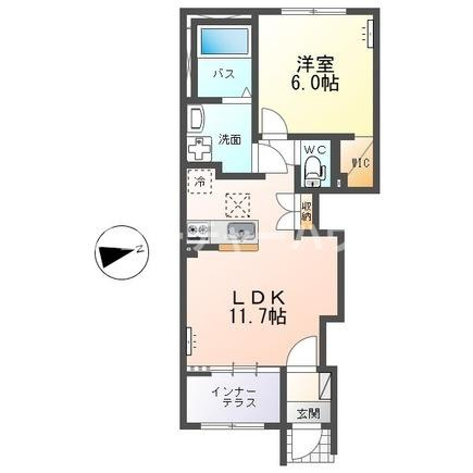 カームハウス（Calm House）の間取り