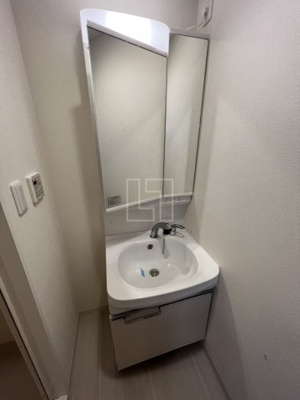 【洗面所】 | プレサンス谷町七丁目II | プレサンス谷町七丁目II　独立洗面化粧台
