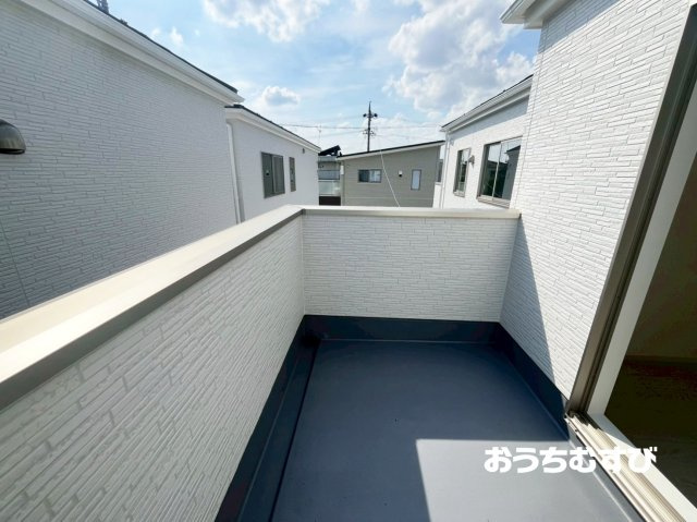 春日井市下津町1期(全2棟)のバルコニー