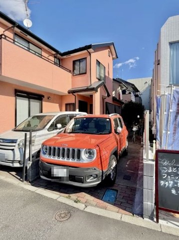 葛飾区新宿4丁目中古住宅の前面道路含む現地写真|全面道路