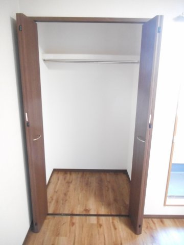 【賃貸アパート】スクワイアの収納|収納のためのスペースです