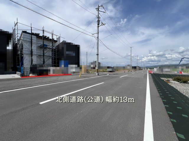 【前面道路含む現地写真】 | 【商談中】南国市篠原/2号地　残り1区画！
