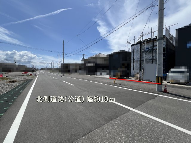 【前面道路含む現地写真】 | 【商談中】南国市篠原/2号地　残り1区画！